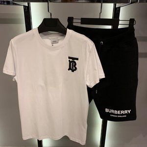 Burberry Men’s T-shirt and Short Set